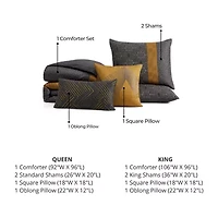 Bebejan 5-pc. Reversible Comforter Set