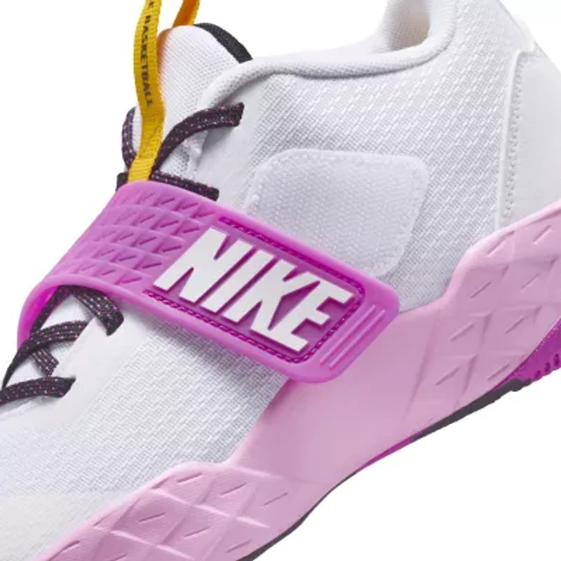 Nike Team Hustle D 12 Big Kid Girls Basketball Shoes