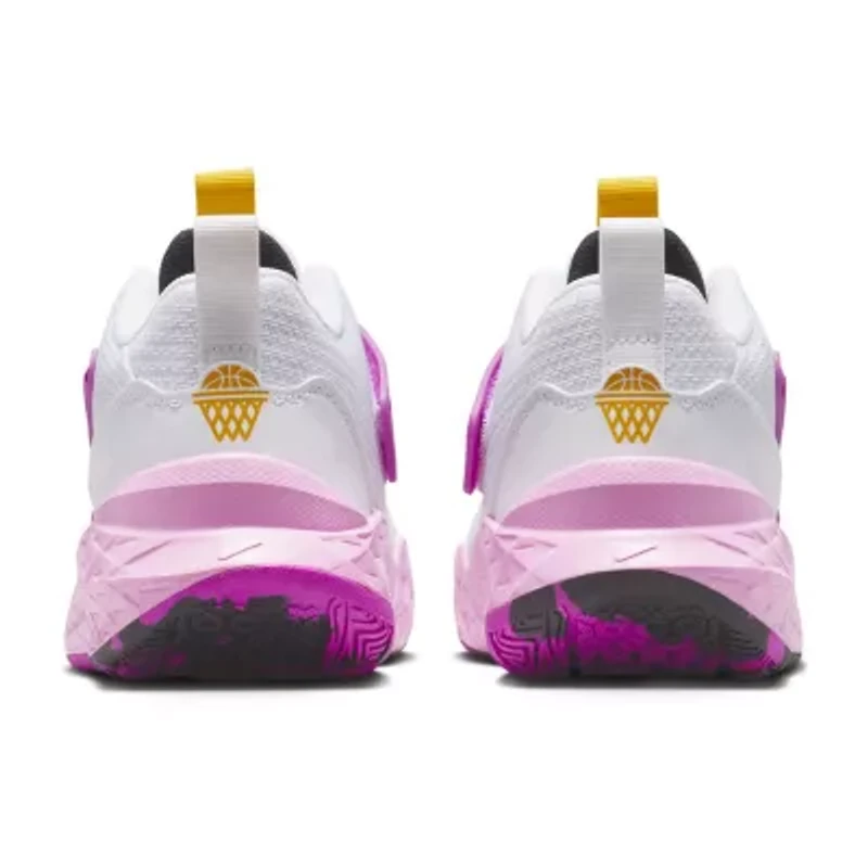 Nike Team Hustle D 12 Big Kid Girls Basketball Shoes