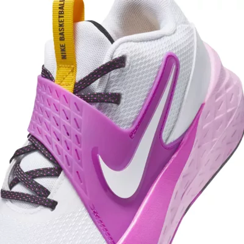 Nike Team Hustle D 12 Big Kid Girls Basketball Shoes
