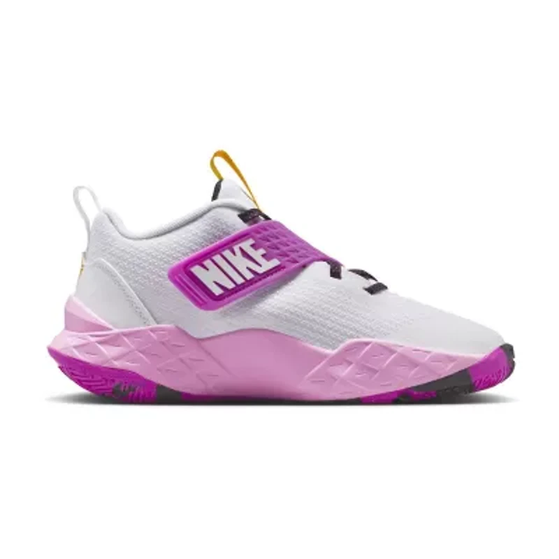 Nike Team Hustle D 12 Big Kid Girls Basketball Shoes
