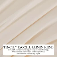 Linery Tencel Lyocell & Linen Blend Temperature Regulating Sheet Set