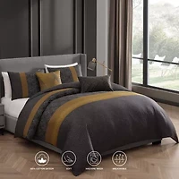 Bebejan 5-pc. Reversible Comforter Set