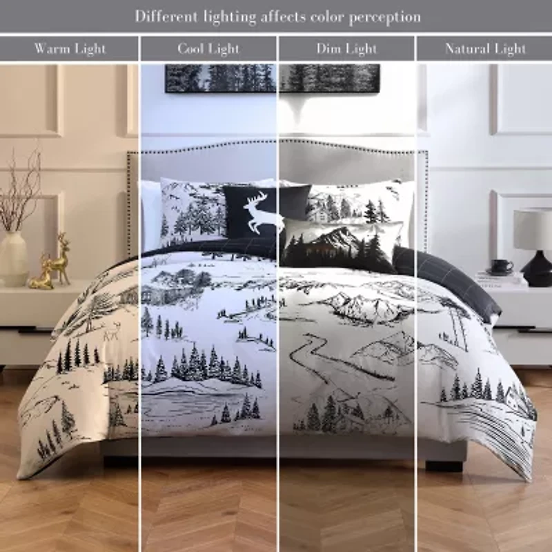 Bebejan Rocky Mountains 5-pc. Reversible Comforter Set