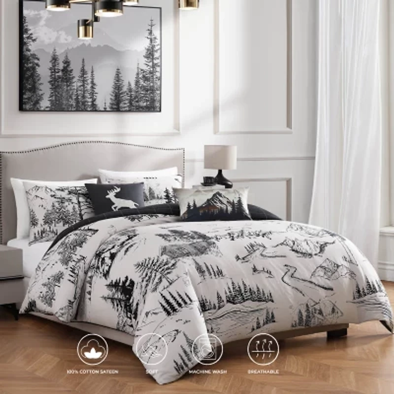 Bebejan 5-pc. Reversible Comforter Set