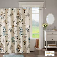 Madison Park Pierce Shower Curtain