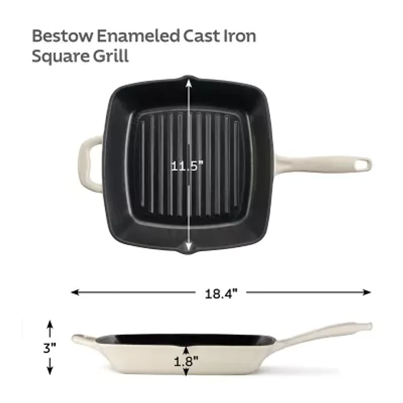 Tramontina Bestow Cast Iron 11" Grill Pan