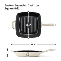 Tramontina Bestow Cast Iron 11" Grill Pan
