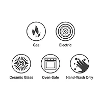 Tramontina Bestow Cast Iron 11" Grill Pan