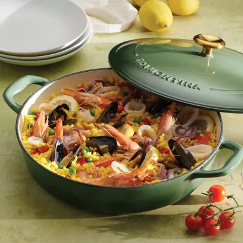 Tramontina Bestow Cast Iron 4-qt. Braising Pan