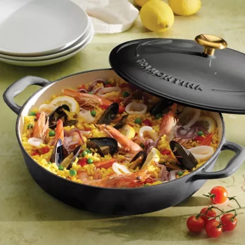 Tramontina Bestow Cast Iron 4-qt. Braising Pan