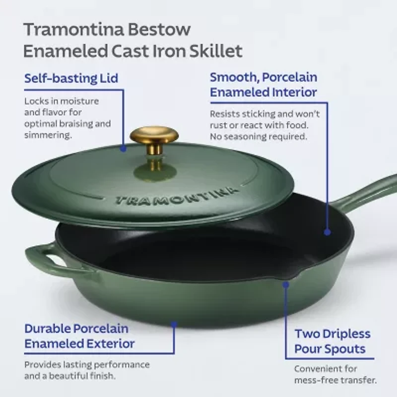 Tramontina Bestow Cast Iron 12" Skillet