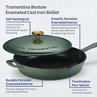 Tramontina Bestow Cast Iron 12" Skillet