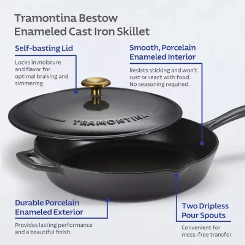 Tramontina Bestow Cast Iron 12" Skillet
