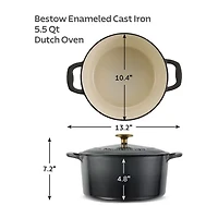 Tramontina Bestow Cast Iron 5.5-qt. Dutch Oven