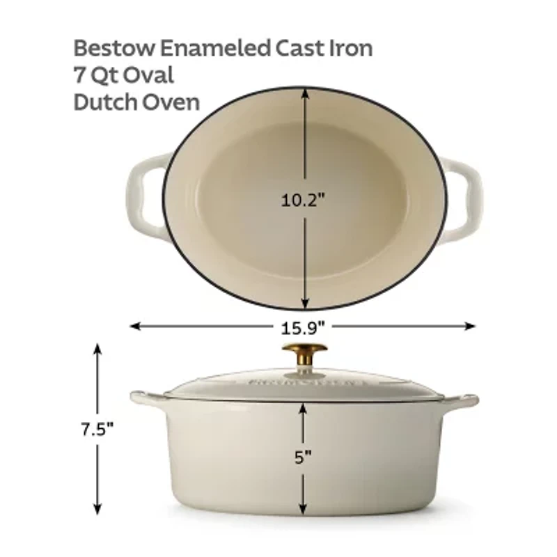 Tramontina Bestow Cast Iron 7-qt. Dutch Oven