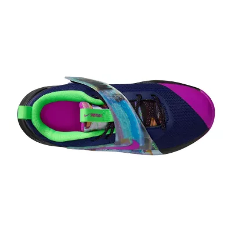 Nike Team Hustle D 12 Se Glitch Big Kid Unisex Basketball Shoes