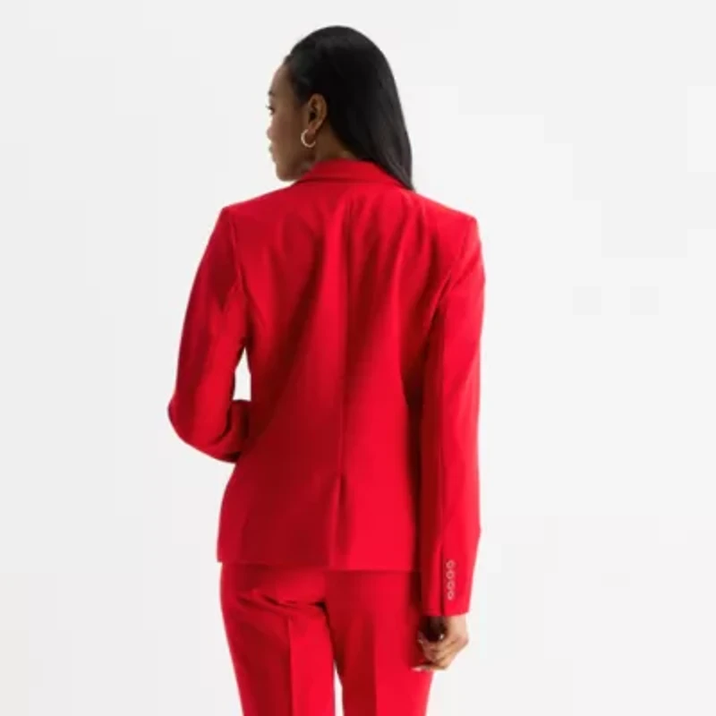 Liz Claiborne Kate Womens Tall Stretch Fabric Classic Fit Blazer