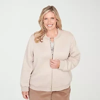 Alfred Dunner Vienna Womens Lightweight Quilted Jacket