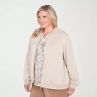 Alfred Dunner Vienna Womens Lightweight Quilted Jacket