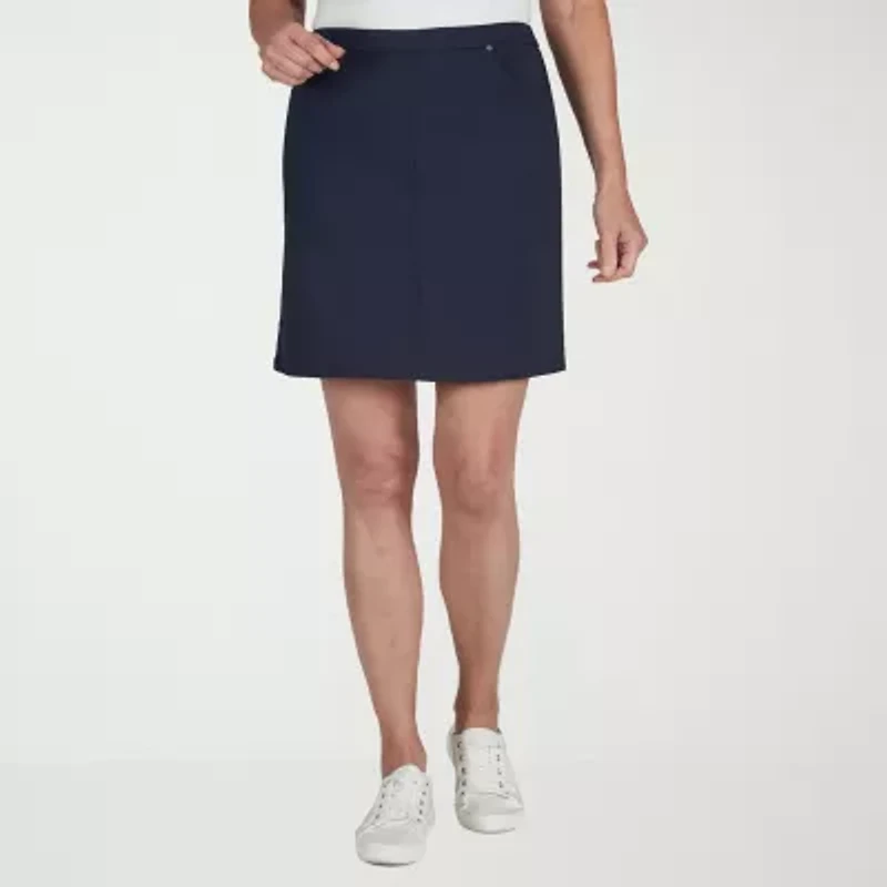 Hearts Of Palm Womens Mid Rise Skort