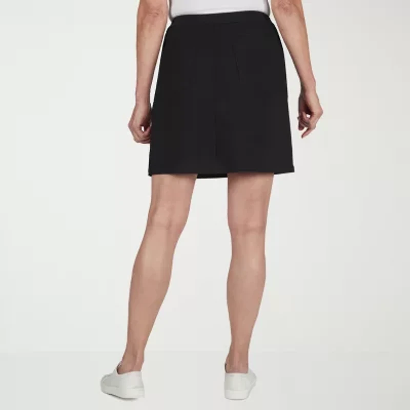 Hearts Of Palm Womens Mid Rise Skort