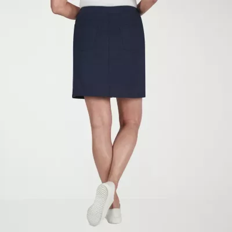 Hearts Of Palm Womens Mid Rise Skort