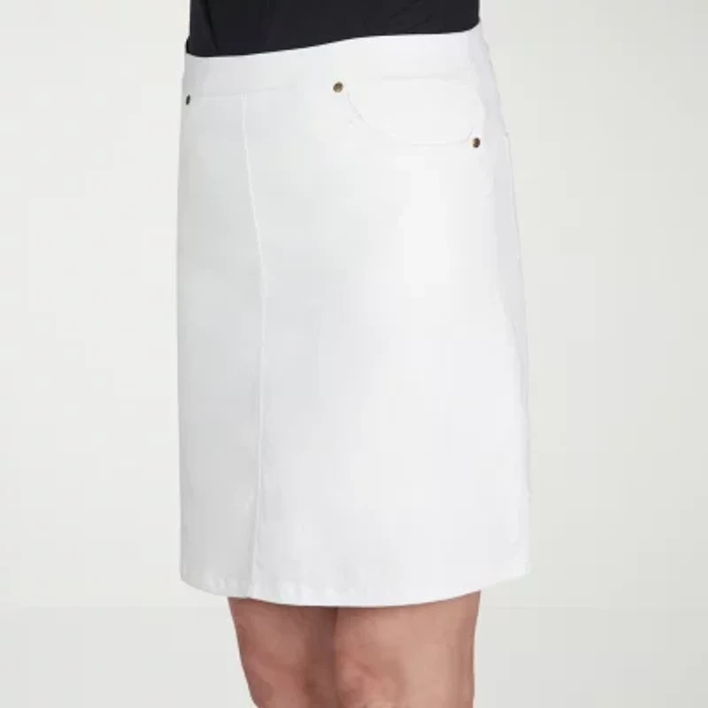 Hearts Of Palm Womens Mid Rise Skort