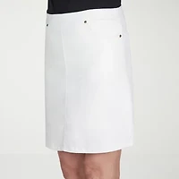 Hearts Of Palm Womens Mid Rise Skort