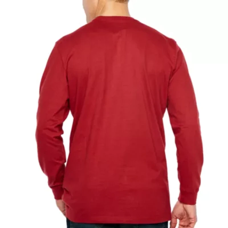 Walls YL879 Men's Heavyweight Crew Neck Long Sleeve T-Shirt