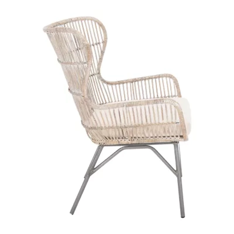 Lenu Rattan Accent Chair
