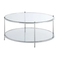 Royal Crest Glass Coffee Table