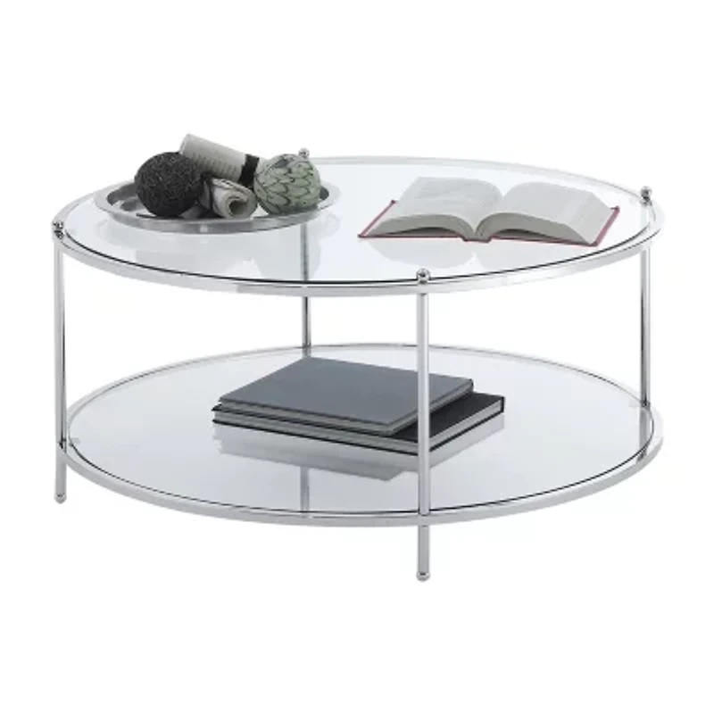 Royal Crest Glass Coffee Table
