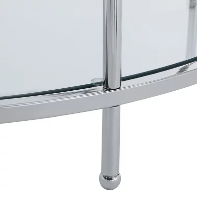 Royal Crest Glass Coffee Table