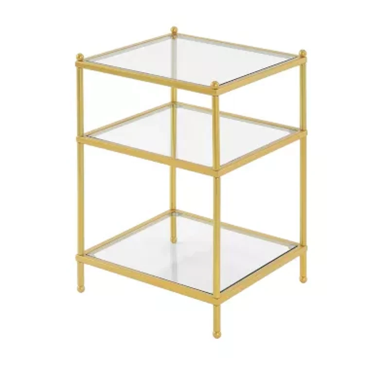 Royal Crest Glass End Table