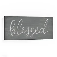 Lumaprints Schoolhouse Blessed Giclee Canvas Art