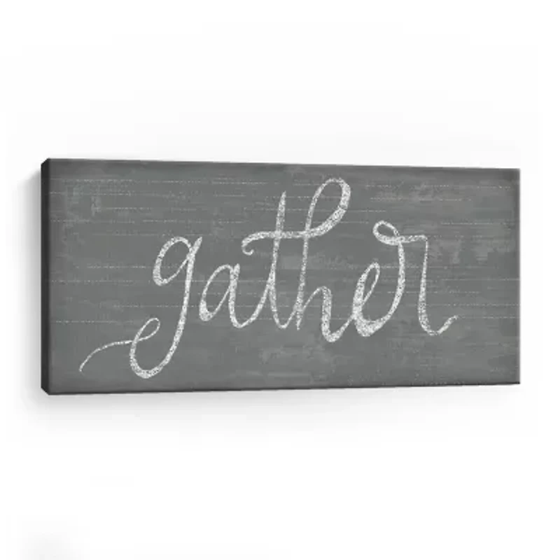 Lumaprints Schoolhouse Gather Giclee Canvas Art