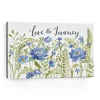 Lumaprints Botanical Blue Ii Giclee Canvas Art