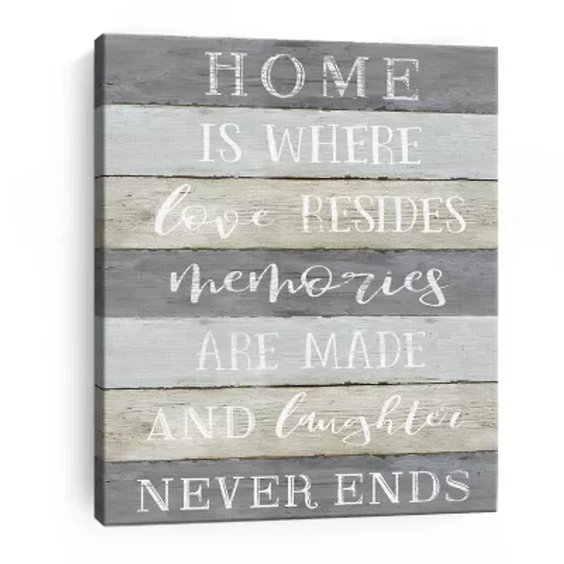 Lumaprints Laughter Never Ends Giclee Canvas Art