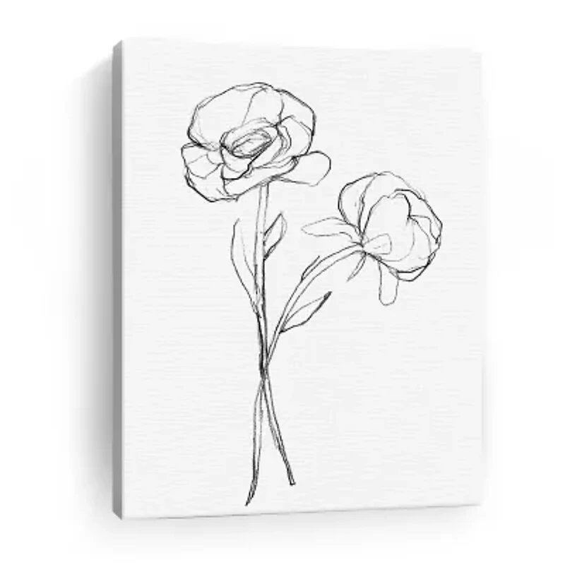 Lumaprints Stem Contour I Giclee Canvas Art