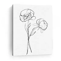 Lumaprints Stem Contour I Giclee Canvas Art
