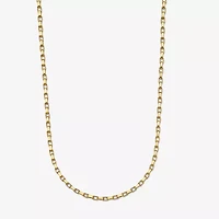 Unisex Adult 14K Gold 24 Inch Box Chain Necklace