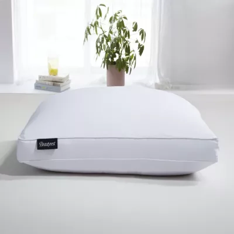Beautyrest 400tc Sateen Cotton Down Firm Density Bed Pillow