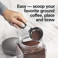 Hamilton Beach The Scoop Single Serve Coffee Maker with Removable Reservoir