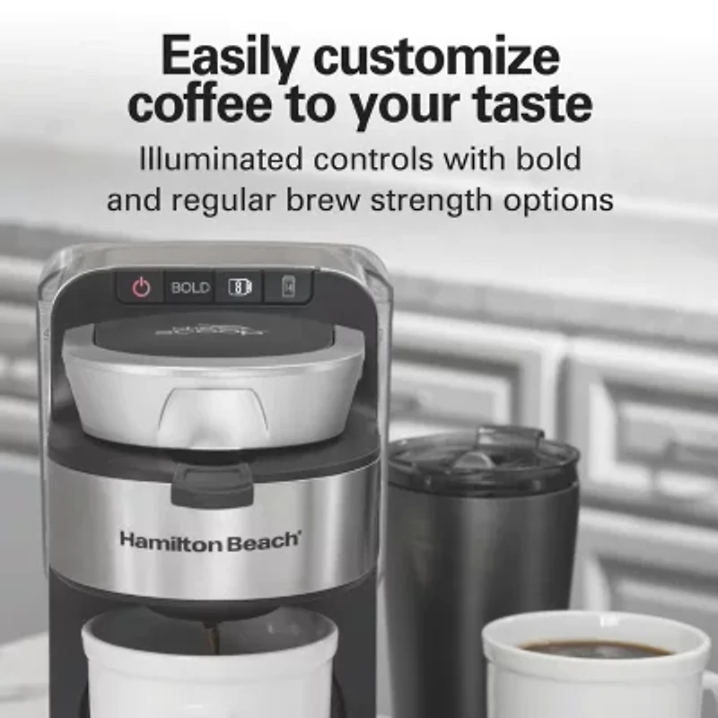 Hamilton Beach The Scoop Single Serve Coffee Maker with Removable Reservoir