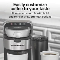 Hamilton Beach The Scoop Single Serve Coffee Maker with Removable Reservoir