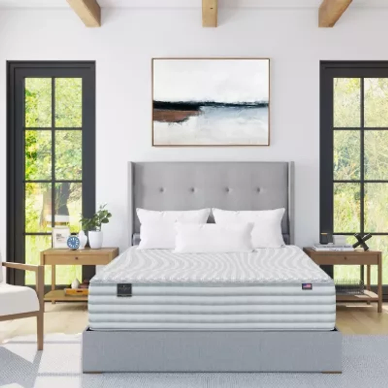 JCP Exclusive! Fieldcrest EcoLuxe 12.5" Plush Tight Top - Mattress Only