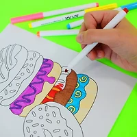Art 101 121-Piece Color and Doodle Patterned Art Case