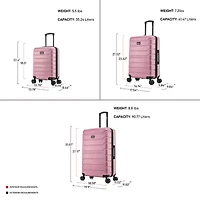 Inusa Trend Hardside Lightweight Luggage
