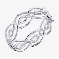 Footnotes Believe Womens Sterling Silver Band
